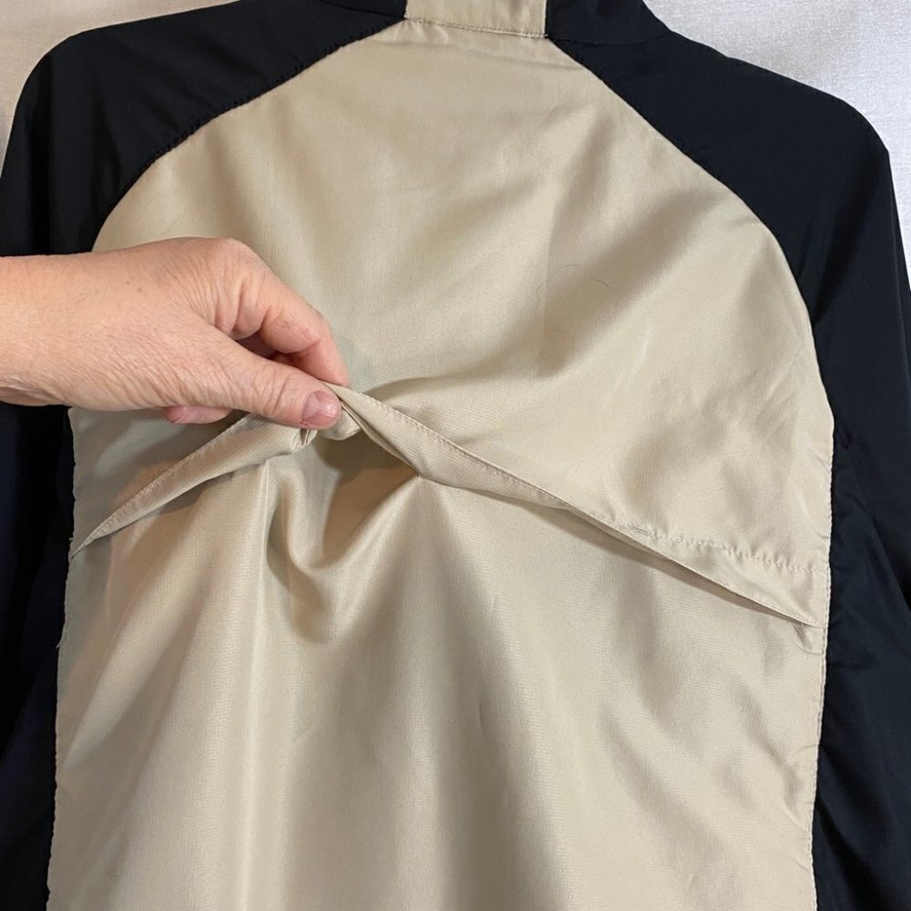 Roots Athletic 73 Beige Block Windbreaker Mens L - Picture 13 of 15